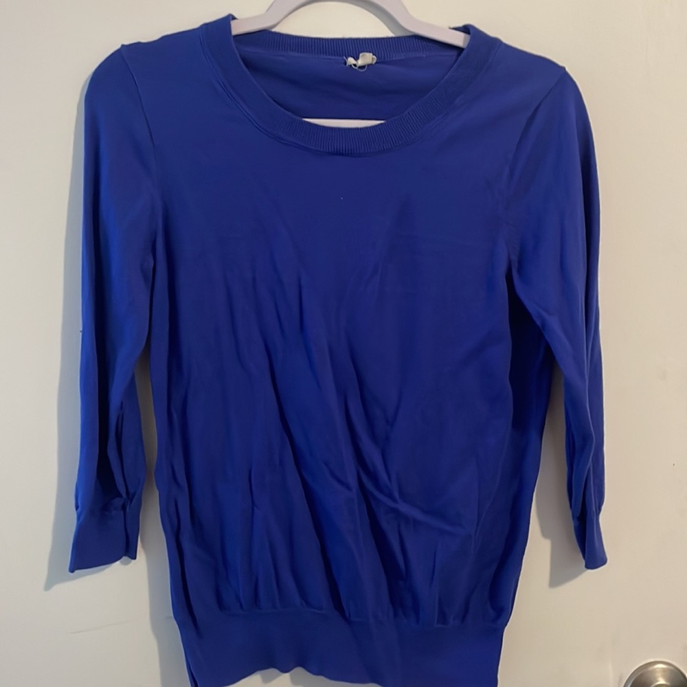 3/$15💛 ☔️ J Crew purple sweater ☔️